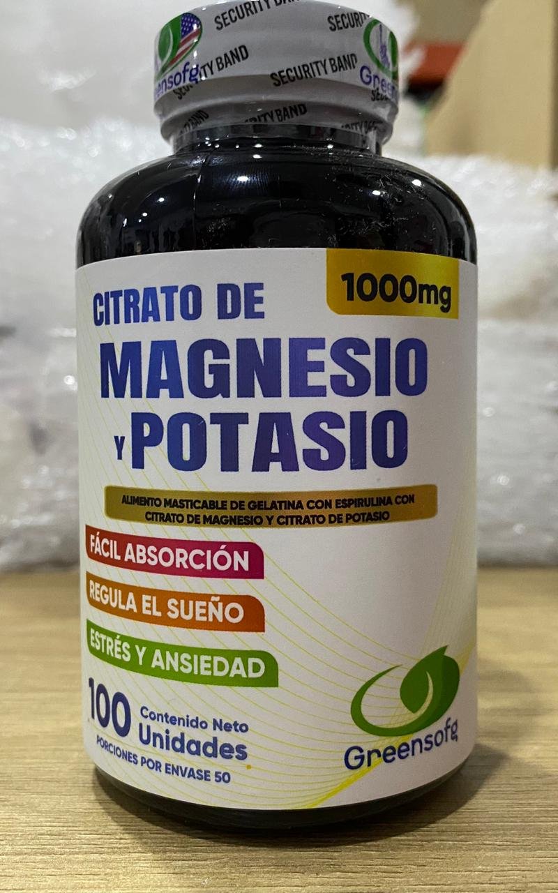 CITRATO DE POTASIO Y MAGNESIO INVIMA X1