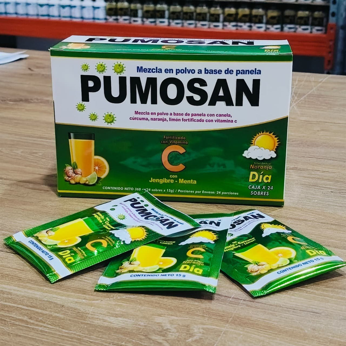 PUMOSAN DIA CAJA x 24 SOBRES