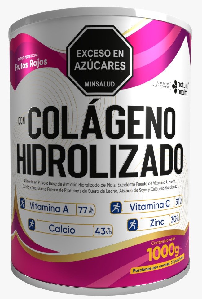 COLAGENO HIDROLIZADO FRUTOS ROJOS 1000gr