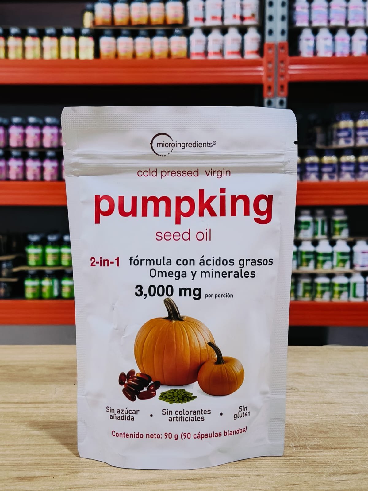 BOLSA PUMPKING SEMILLA CALABAZA