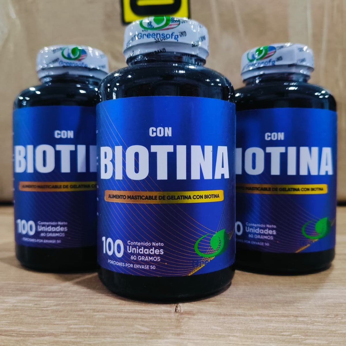 BIOTINA CON INVIMA X 3 UND