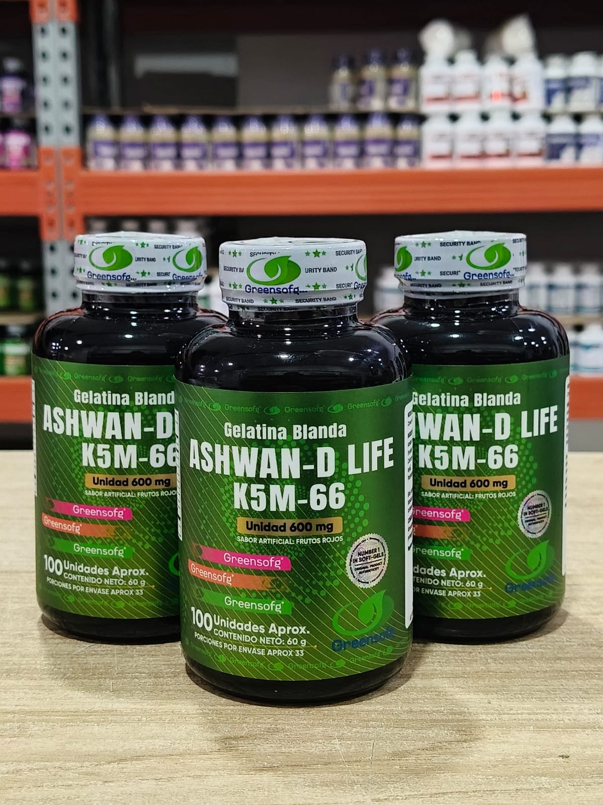 ASHWAN K5M 66 GREENSOFG x 3