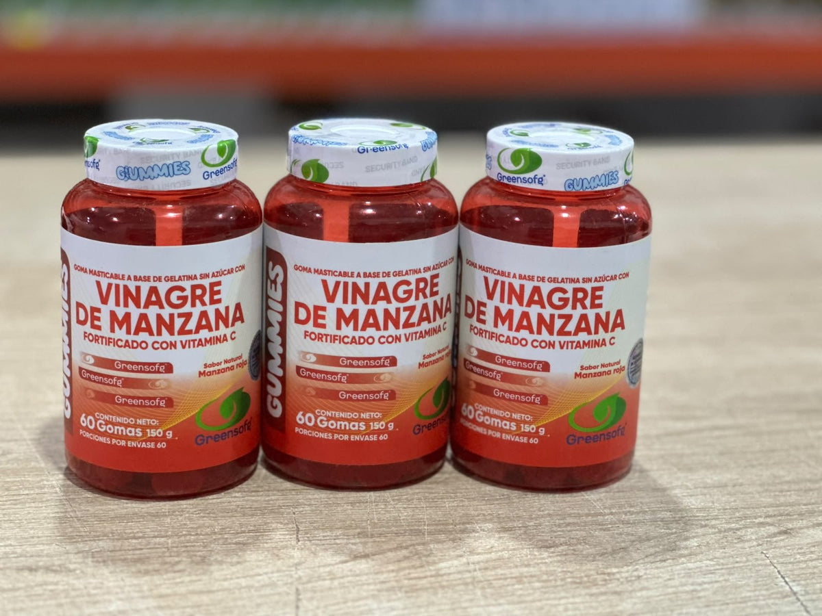GUMMIES VINAGRE DE MANZANA GS X3