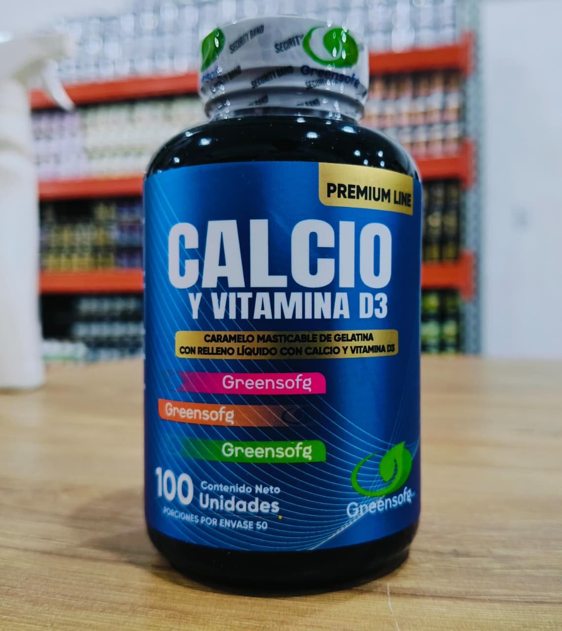 CALCIO + VITAMINA D3 CON INVIMA