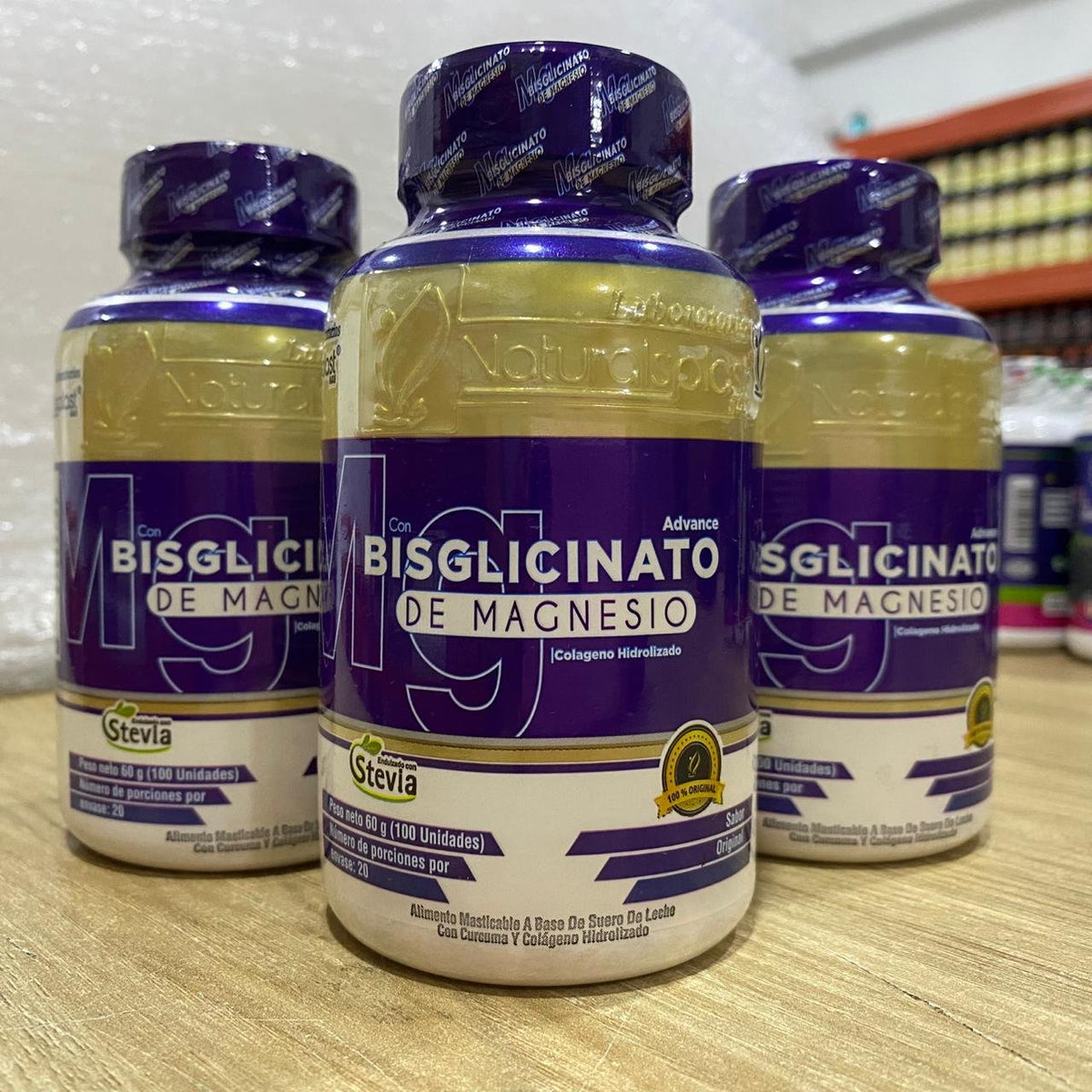 BISGLICINATO DE MAGNESIO X 3