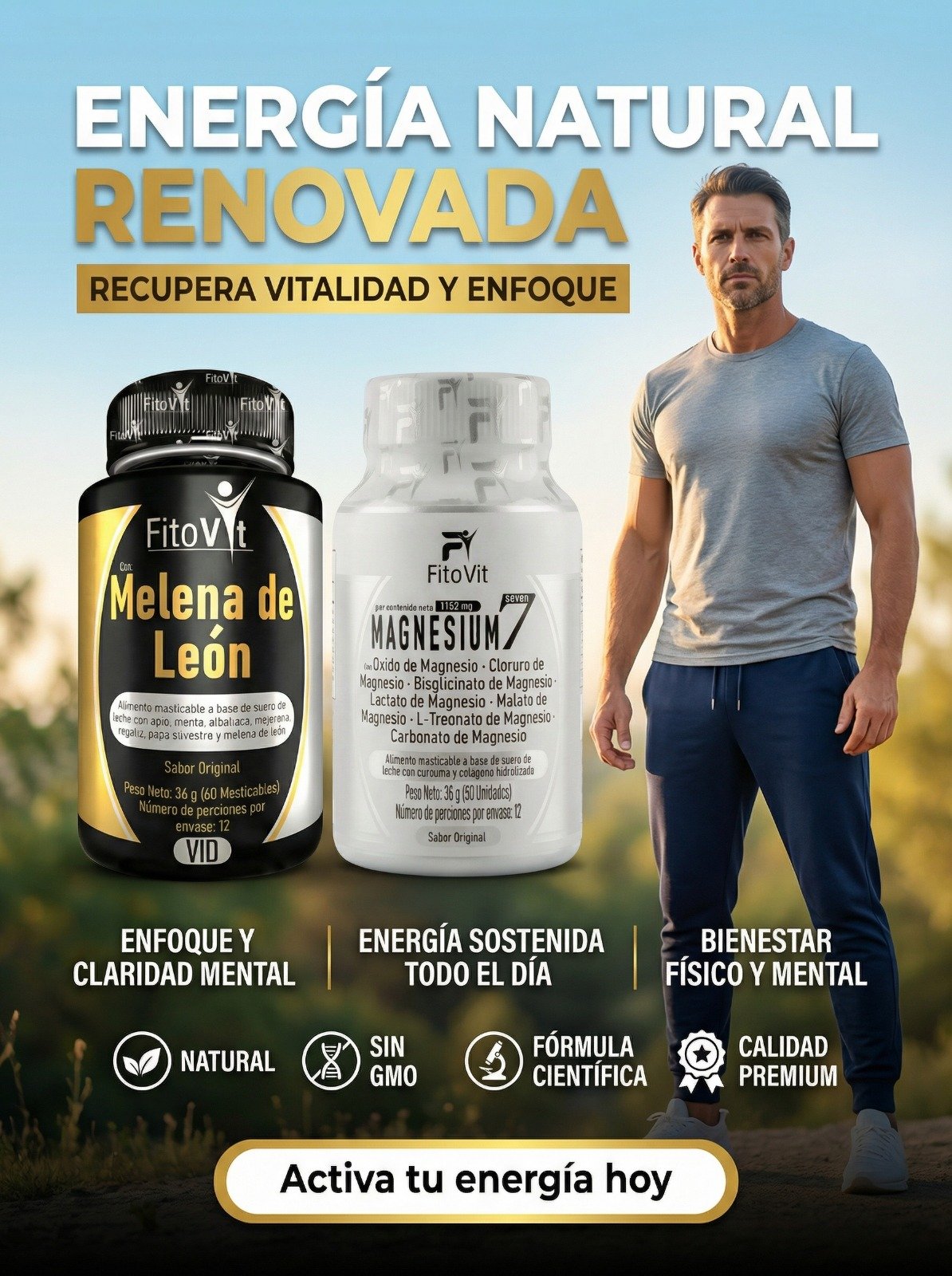 MELENA DE LEON + 7 MAGNESIUM X60 UND