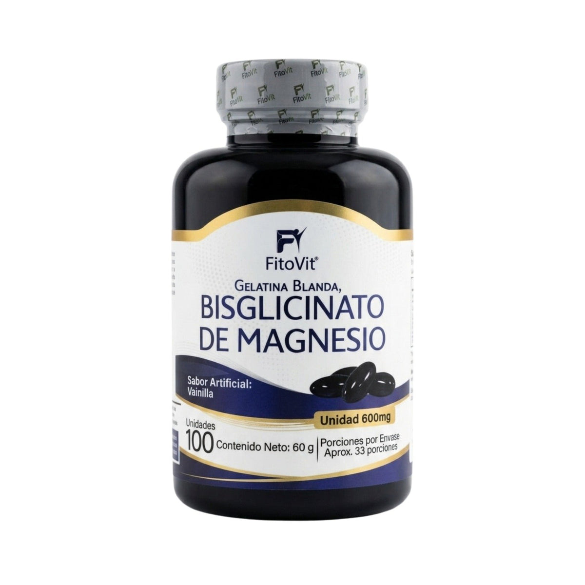 BISGLICINATO DE MAGNESIO X100UND SOFTGEL