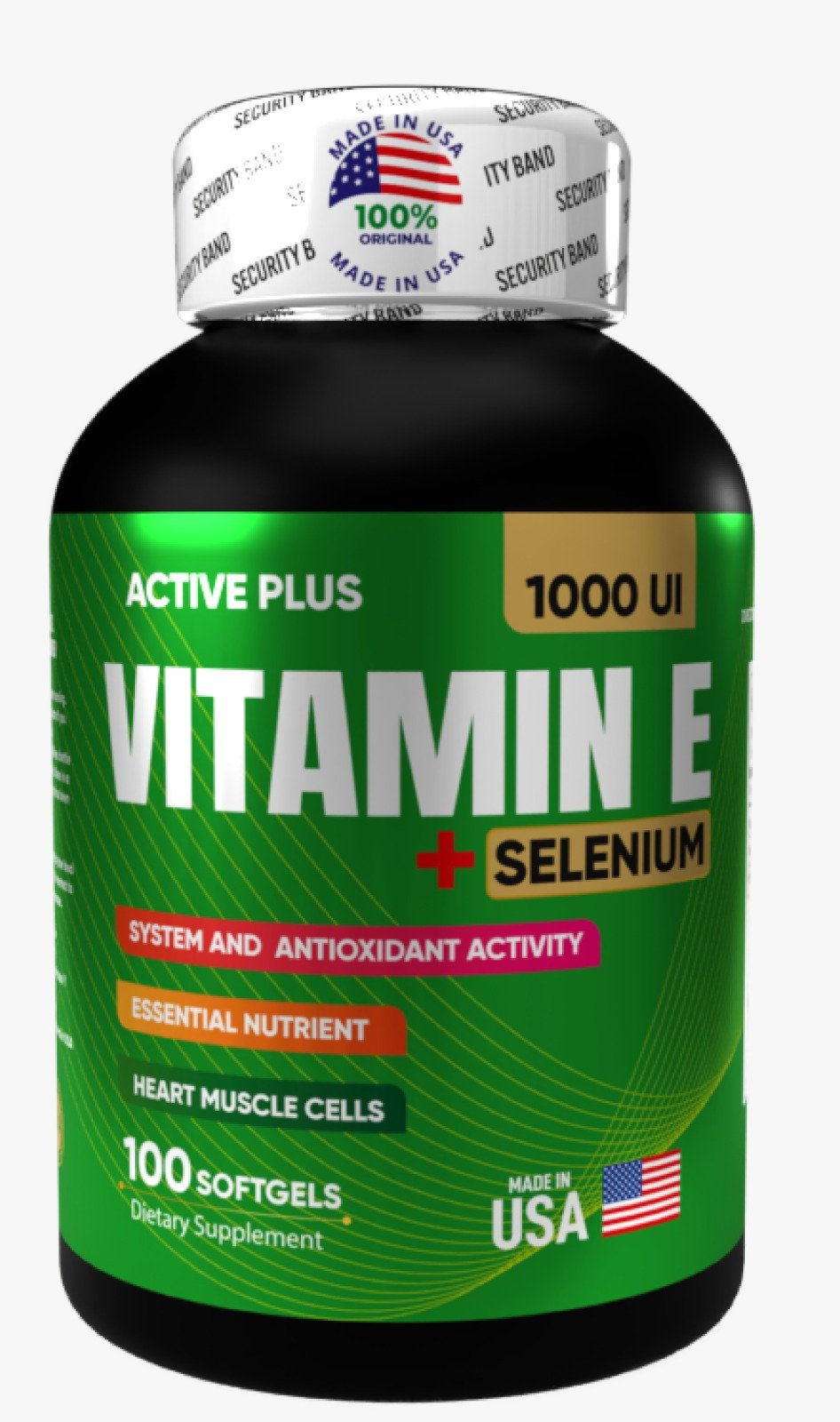 vitamina E americana X 100 softgels