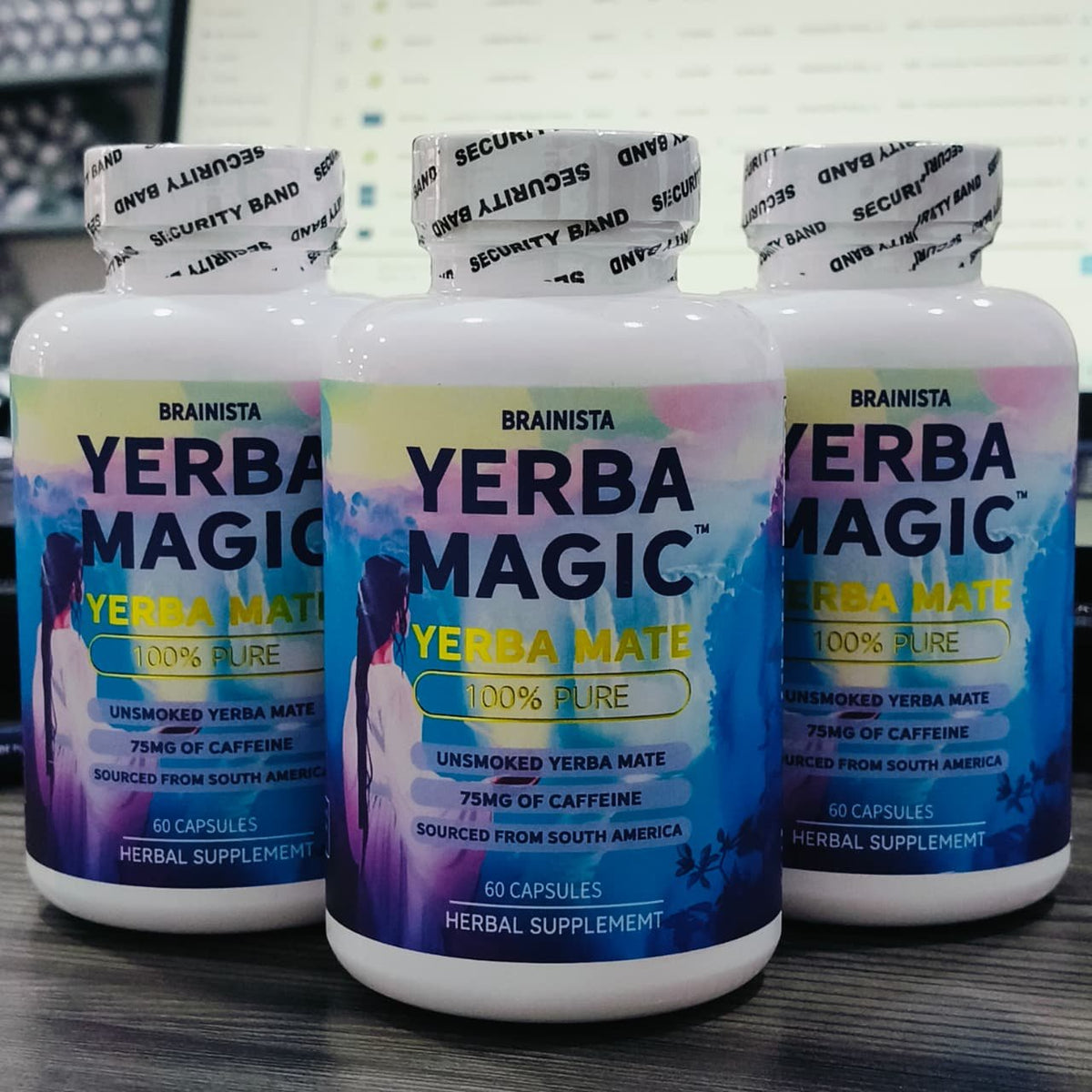 YERBA MAGIC 90caps X3