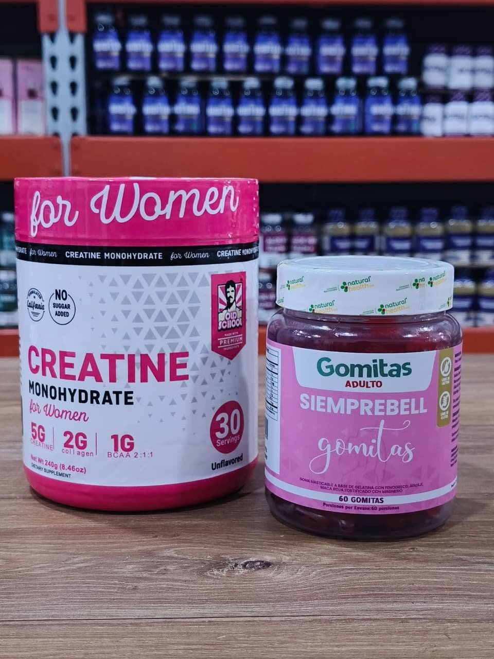 CREATINA MUJER + SIEMPREBELL