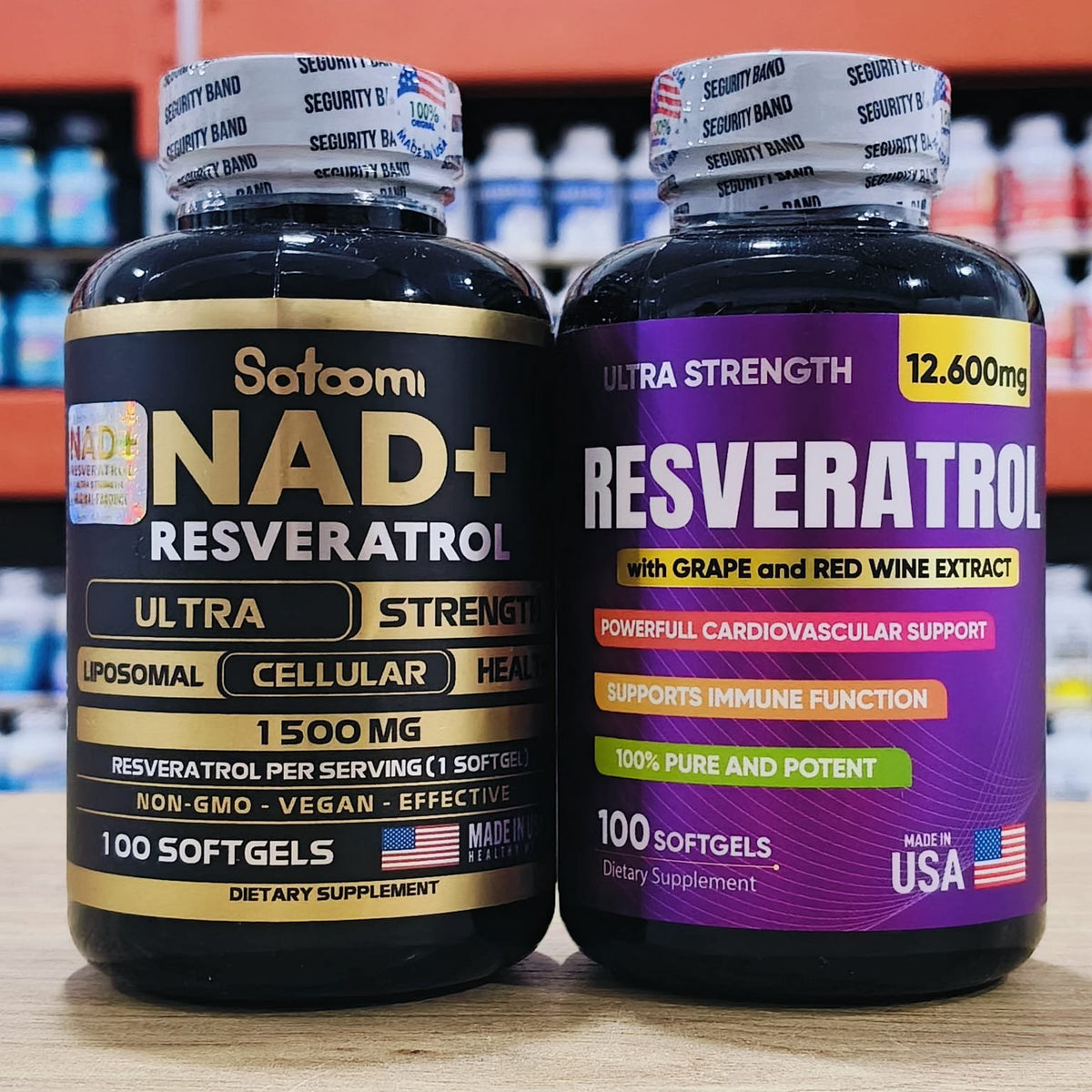 * COMBO 1 NAD AMERICANO + 1 RESVERATROL