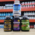 NAD + ASHWAGANDA + RESVERATRO + COMPLEX