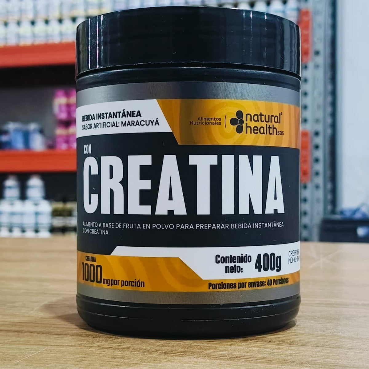 CREATINA MONOHIDRATADA MARACUYA